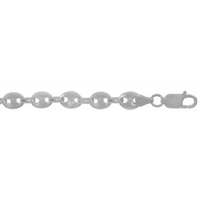 4.1mm Puffy Gucci Chain, 7" - 36" Length, Sterling Silver